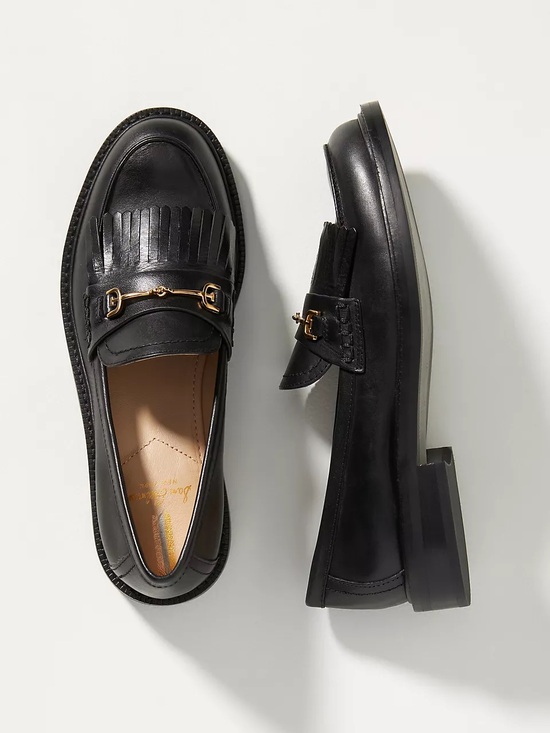 Sam Edelman Shoes - Sam Edelman Cammi Black Leather Loafers Size 8.5